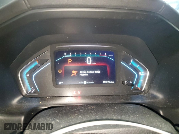 2019 Honda Odyssey EX with VIN 5FNRL6H53KB002850, listed as a Copart auction lot 46446265 with 57,278 mi miles and Salvage Title. Bid and sale history available at carsss.com. Image 9.