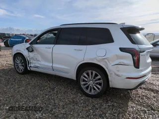 2021 Cadillac XT6 Sport with VIN 1GYKPGRS3MZ208919, listed as a Copart auction lot 83849034 with 72,613 mi miles and Salvage Title. Bid and sale history available at carsss.com. Image 2.