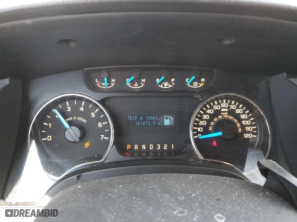 2013 Ford F-150 XL with VIN 1FTEW1CM7DFB91797, listed as a Copart auction lot 51319335 with 161,473 mi miles and Salvage Title. Bid and sale history available at carsss.com. Image 9.