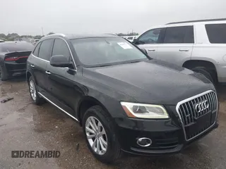 2016 Audi Q5 Premium with VIN WA1C2AFP2GA039964, listed as a IAAI auction lot 42101371 with 129,334 mi miles. Bid and sale history available at carsss.com. Image 1.