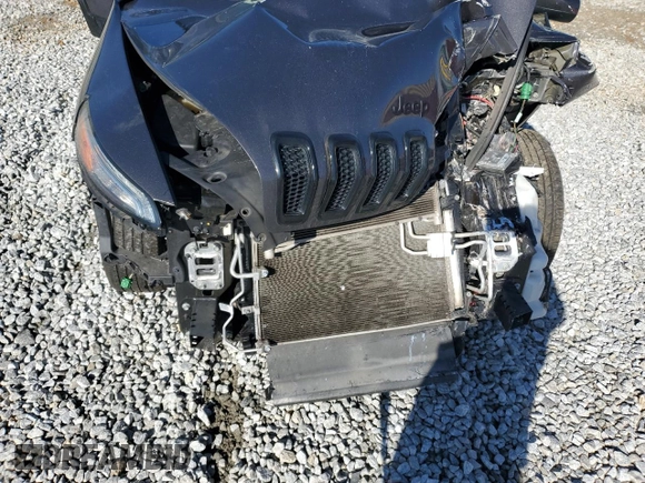2018 Jeep Cherokee Latitude with VIN 1C4PJLCB2JD604797, listed as a Copart auction lot 47785685 with Not Provided miles and Salvage Title. Bid and sale history available at carsss.com. Image 12.