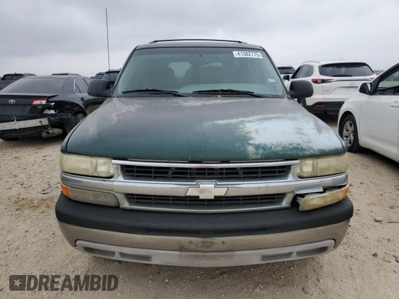 2001 Chevrolet Suburban LT with VIN 3GNEC16T21G132511, listed as a Copart auction lot 41382775 with 251,213 mi miles and Salvage Title. Bid and sale history available at carsss.com. Image 5.