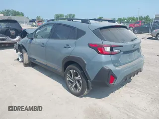 2024 Subaru Crosstrek Premium with VIN JF2GUADC9RH202736, listed as a IAAI auction lot 42735432 with 7,100 mi miles and . Bid and sale history available at DreamBid. Image 3.