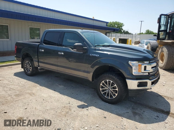 2018 Ford F-150 XL with VIN 1FTEW1EG2JKE12684, listed as a Copart auction lot 60496905 with 137,525 mi miles and Clean title. Bid and sale history available at DreamBid. Image 4.