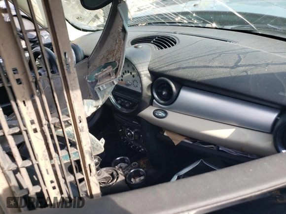 2012 MINI Hardtop with VIN WMWSU3C58CT259728, listed as a Copart auction lot 54683785 with Not Provided miles and Salvage Title. Bid and sale history available at DreamBid. Image 8.