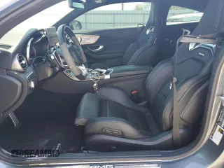 2017 Mercedes-Benz C 63 S AMG with VIN WDDWJ8HB0HF504414, listed as a Copart auction lot 50409255 with Not Provided miles and Salvage Title. Bid and sale history available at carsss.com. Image 7.