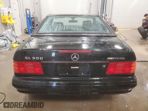 1998 Mercedes-Benz SL-Class with VIN WDBFA67F5WF155507, listed as a Copart auction lot 79540884 with 71,904 mi miles and Clean Title. Bid and sale history available at carsss.com. Image 6.