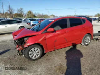 2017 Hyundai Accent SE with VIN KMHCT5AE4HU334236, listed as a Copart auction lot 45478255 with 148,845 mi miles and Non Repairable. Bid and sale history available at carsss.com. Image 1.