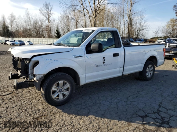 2019 Ford F-150 XL z VIN 1FTMF1C59KKD60498, wystawiony jako Copart lot #48210555 z przebiegiem 67 474 mil mil oraz Szkoda całkowita • Salvage title. Historia ofert i sprzedaży dostępna na DreamBid. Obrazek 1.