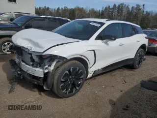 2024 Chevrolet Blazer EV eAWD RS z VIN 3GNKDCRJ9RS162622, wystawiony jako Copart lot #48101435 z przebiegiem 42 427 mil mil oraz Szkody całkowita. Historia ofert i sprzedaży dostępna na DreamBid. Obrazek 1.