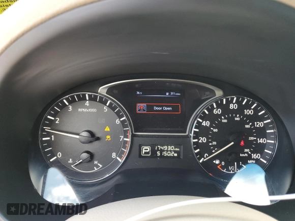 2015 Nissan Altima SV z VIN 1N4AL3AP7FC209967, wystawiony jako Copart lot #57808575 z przebiegiem 174 930 mil mil oraz Szkoda całkowita • Salvage title. Historia ofert i sprzedaży dostępna na DreamBid. Obrazek 9.