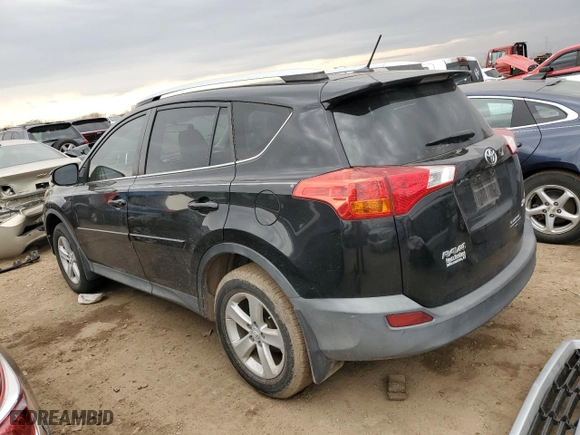 2014 Toyota RAV4 XLE with VIN 2T3WFREV0EW127982, listed as a Copart auction lot 49203355 with 0 mi miles and Salvage Title. Bid and sale history available at carsss.com. Image 2.