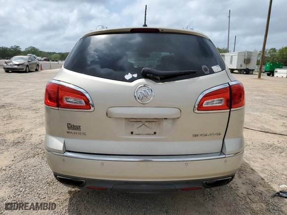 2015 Buick Enclave Leather with VIN 5GAKRBKD0FJ343423, listed as a Copart auction lot 51058955 with 78,488 mi miles and Salvage Title. Bid and sale history available at carsss.com. Image 6.