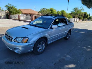 2005 Subaru Baja Turbo z VIN 4S4BT63C956106083, wystawiony jako Copart lot #45593235 z przebiegiem 205 561 mil mil oraz Szkoda całkowita • Salvage title. Historia ofert i sprzedaży dostępna na DreamBid. Obrazek 2.