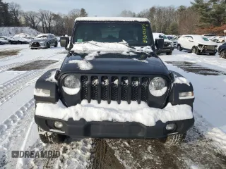 2022 Jeep Wrangler Unlimited Willys Sport with VIN 1C4HJXDN0NW207099, listed as a Copart auction lot 43395805 with 55,529 mi miles and Salvage Title. Bid and sale history available at DreamBid. Image 5.