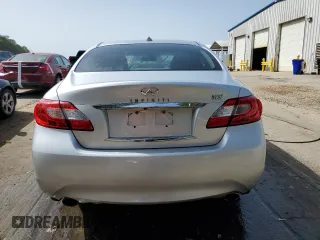 2012 Infiniti M37 with VIN JN1BY1AP6CM334049, listed as a Copart auction lot 65920824 with 168,003 mi miles and Salvage Title. Bid and sale history available at carsss.com. Image 6.