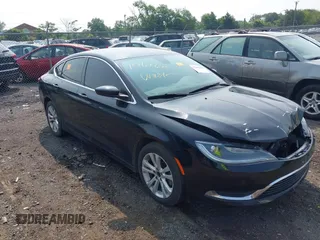 2015 Chrysler 200 Limited z VIN 1C3CCCAB3FN616992, wystawiony jako IAAI lot #42467675 z przebiegiem 167 623 mil mil oraz . Historia ofert i sprzedaży dostępna na DreamBid. Obrazek 1.