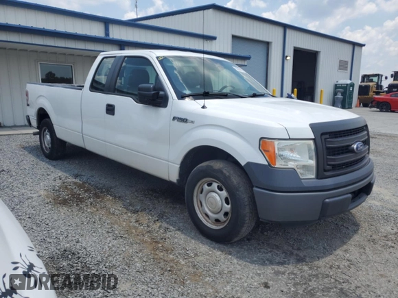 2014 Ford F-150 XL with VIN 1FTFX1CF5EKG53320, listed as a Copart auction lot 62101385 with 225,304 mi miles and Clean title. Bid and sale history available at DreamBid. Image 4.