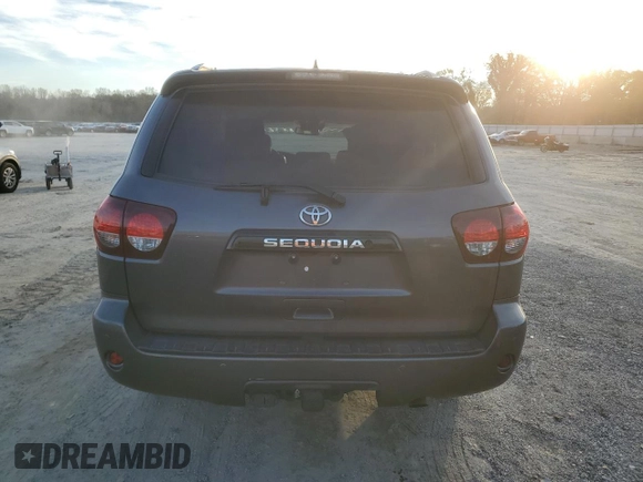 2018 Toyota Sequoia SR5 with VIN 5TDZY5G16JS070984, listed as a Copart auction lot 81358604 with 85,179 mi miles and Salvage Title. Bid and sale history available at carsss.com. Image 6.