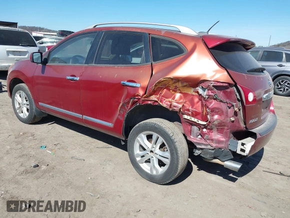 2013 Nissan Rogue S with VIN JN8AS5MT0DW508055, listed as a IAAI auction lot 41645649 with 250,772 mi miles. Bid and sale history available at carsss.com. Image 3.