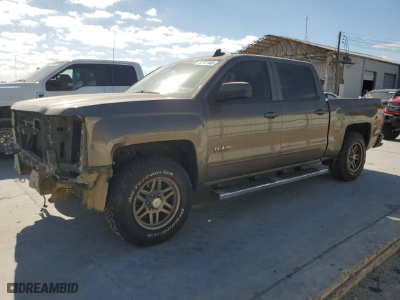 2015 Chevrolet Silverado 1500 LT with VIN 3GCPCREC0FG226377, listed as a Copart auction lot 52741485 with 116,115 mi miles and Salvage Title. Bid and sale history available at carsss.com. Image 1.