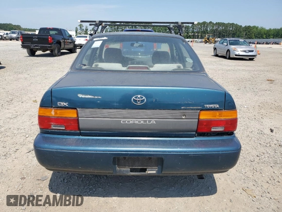 1994 Toyota Corolla Deluxe with VIN 2T1AE09B5RC080960, listed as a Copart auction lot 61289125 with 189,776 mi miles and Non repairable. Bid and sale history available at DreamBid. Image 6.