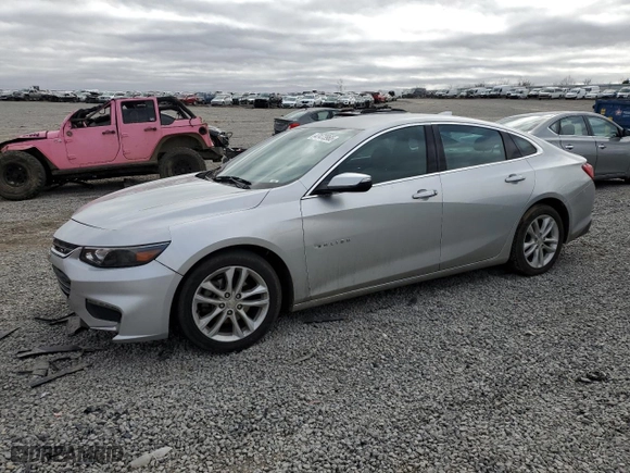 2017 Chevrolet Malibu LT with VIN 1G1ZE5ST2HF182122, listed as a Copart auction lot 47473965 with 154,490 mi miles and Salvage Title. Bid and sale history available at carsss.com. Image 1.