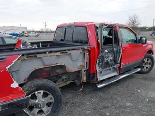 2010 Ford F-150 XL with VIN 1FTFW1EV0AFB20057, listed as a IAAI auction lot 41162093 with 201,655 mi miles. Bid and sale history available at carsss.com. Image 6.