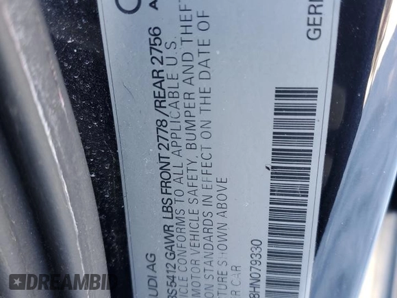 2017 Audi A6 Premium Plus z VIN WAUF2AFC8HN079330, wystawiony jako Copart lot #45033665 z przebiegiem 45 493 mil mil oraz Szkody całkowita. Historia ofert i sprzedaży dostępna na DreamBid. Obrazek 12.