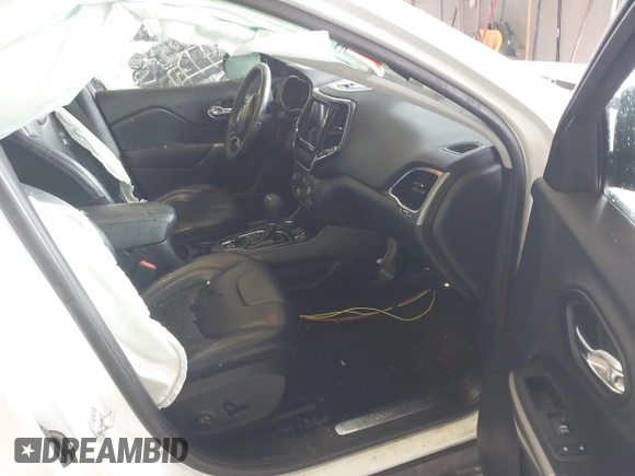 2019 Jeep Cherokee Limited z VIN 1C4PJMDX0KD218719, wystawiony jako IAAI lot #42209168 z przebiegiem 123 182 mil mil oraz . Historia ofert i sprzedaży dostępna na DreamBid. Obrazek 5.