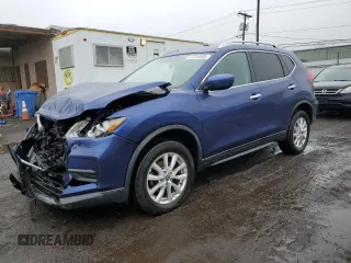 2018 Nissan Rogue SV with VIN KNMAT2MV1JP559403, listed as a Copart auction lot 51734005 with 112,810 mi miles and Salvage Title. Bid and sale history available at carsss.com. Image 1.