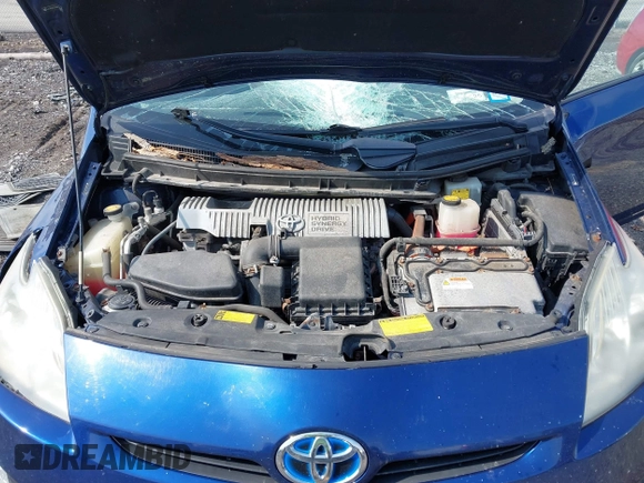 2010 Toyota Prius II with VIN JTDKN3DU2A0173643, listed as a IAAI auction lot 42088644 with 141,114 mi miles. Bid and sale history available at carsss.com. Image 10.