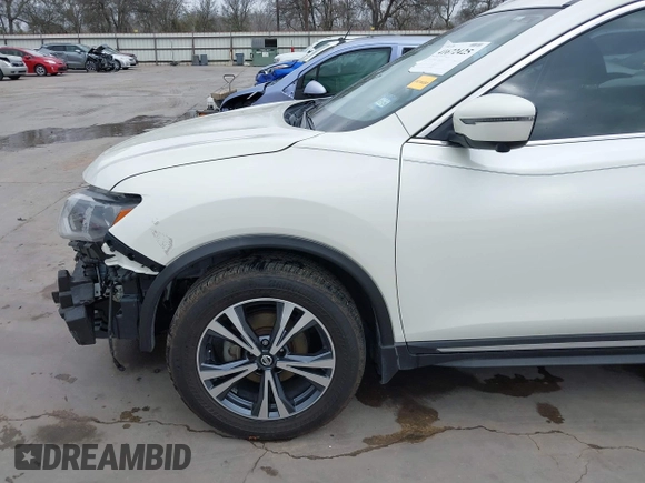 2017 Nissan Rogue SV with VIN JN8AT2MT2HW380211, listed as a IAAI auction lot 41672425 with 39,700 mi miles and . Bid and sale history available at DreamBid. Image 18.