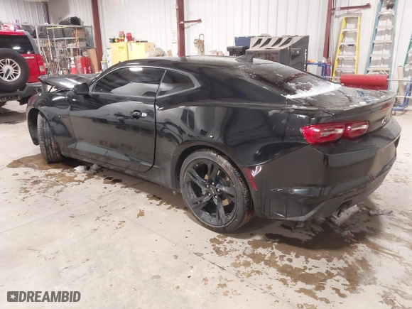 2020 Chevrolet Camaro 1LT with VIN 1G1FB1RX5L0149348, listed as a IAAI auction lot 41598976 with 48,892 mi miles. Bid and sale history available at carsss.com. Image 3.