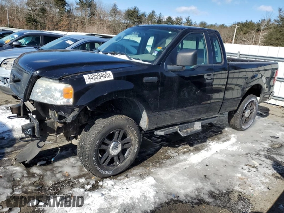 2006 Ford F-150 XL with VIN 1FTRF14W16NB23246, listed as a Copart auction lot 44959465 with 117,866 mi miles and Salvage Title. Bid and sale history available at carsss.com. Image 1.