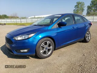 2018 Ford Focus SE with VIN 1FADP3F24JL257613, listed as a Copart auction lot 62237365 with 45,078 mi miles and Salvage title. Bid and sale history available at DreamBid. Image 1.