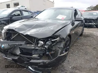 2014 BMW 5 Series 535i with VIN WBA5B1C51ED480639, listed as a IAAI auction lot 41257379 with Not Provided miles. Bid and sale history available at carsss.com. Image 6.