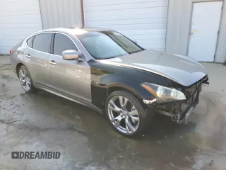 2013 Infiniti M37 with VIN JN1BY1AP0DM513687, listed as a Copart auction lot 70767344 with 171,880 mi miles and Clean Title. Bid and sale history available at carsss.com. Image 4.
