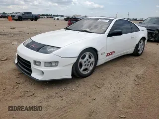 1992 Nissan 300ZX z VIN JN1RZ24H9NX522457, wystawiony jako Copart lot #63291255 z przebiegiem 118 801 mil mil oraz Szkoda całkowita • Salvage title. Historia ofert i sprzedaży dostępna na DreamBid. Obrazek 1.