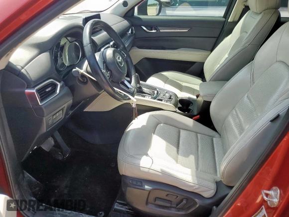 2018 Mazda CX-5 Grand Touring with VIN JM3KFADM8J0451535, listed as a Copart auction lot 59990435 with 77,163 mi miles and Salvage title. Bid and sale history available at DreamBid. Image 7.