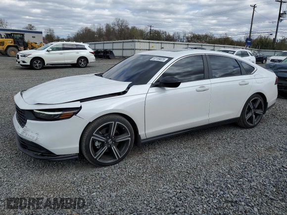 2023 Honda Accord Sport with VIN 1HGCY2F59PA046260, listed as a Copart auction lot 53189025 with 30,266 mi miles and Salvage title. Bid and sale history available at DreamBid. Image 1.