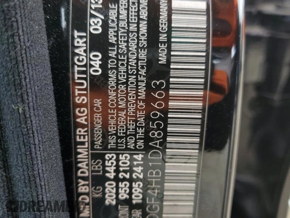 2013 Mercedes-Benz C 250 Sport с VIN WDDGF4HB1DA859663, выставлен на аукционе Copart как лот 60517295 с пробегом 80 699 миль миль и Списание • Salvage title. История ставок и продаж доступна на DreamBid. Изображение 12.