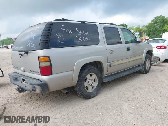 2004 Chevrolet Suburban LT with VIN 1GNEC16Z34J268718, listed as a IAAI auction lot 42078372 with 433,488 mi miles and . Bid and sale history available at DreamBid. Image 4.