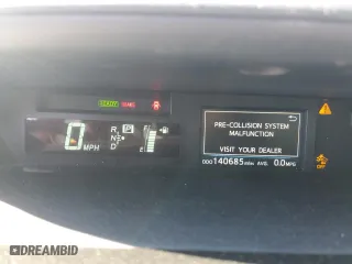 2017 Toyota Prius v Two with VIN JTDZN3EU1HJ055875, listed as a Copart auction lot 50333895 with 140,685 mi miles and Salvage Title. Bid and sale history available at carsss.com. Image 9.