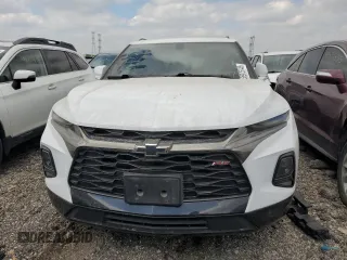 2019 Chevrolet Blazer RS z VIN 3GNKBJRS4KS566498, wystawiony jako Copart lot #55975745 z przebiegiem 62 290 mil mil oraz Szkoda całkowita • Salvage title. Historia ofert i sprzedaży dostępna na DreamBid. Obrazek 5.