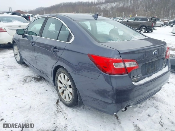 2017 Subaru Legacy Premium with VIN 4S3BNAF67H3059567, listed as a IAAI auction lot 41575063 with 275,719 mi miles. Bid and sale history available at carsss.com. Image 3.