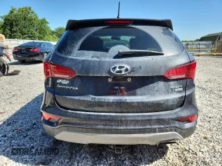 2018 Hyundai Santa Fe 2.4L with VIN 5XYZTDLB5JG555606, listed as a Copart auction lot 64206545 with 104,596 mi miles and Clean title. Bid and sale history available at DreamBid. Image 6.