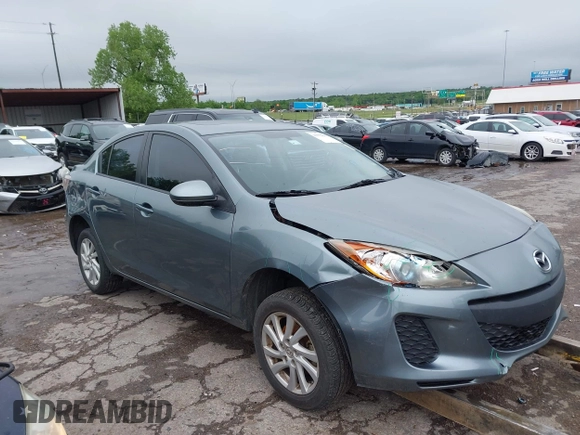 2012 Mazda 3 i Touring with VIN JM1BL1V77C1574038, listed as a IAAI auction lot 41934883 with 172,656 mi miles and . Bid and sale history available at DreamBid. Image 6.
