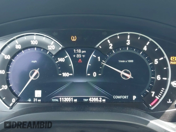 2019 BMW X4 xDrive30i с VIN 5UXUJ3C56KLG57413, выставлен на аукционе IAAI как лот 42473121 с пробегом 113 051 миль миль и . История ставок и продаж доступна на DreamBid. Изображение 7.