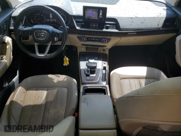 2019 Audi Q5 Premium with VIN WA1ANAFY2K2081660, listed as a Copart auction lot 54208325 with 111,082 mi miles and Clean Title. Bid and sale history available at carsss.com. Image 8.